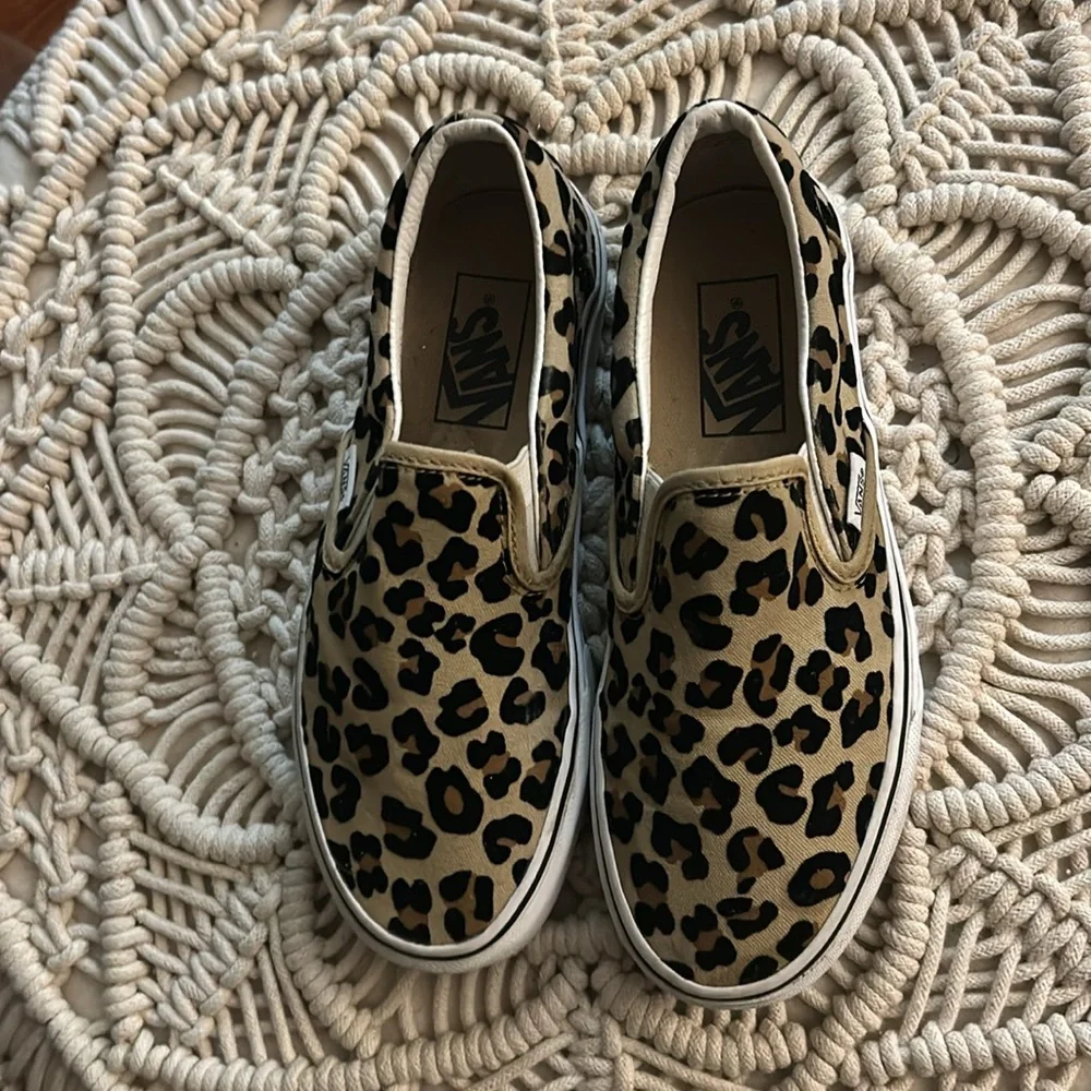 Vans Cheetah Print Shoes - Picture 2 of 6
